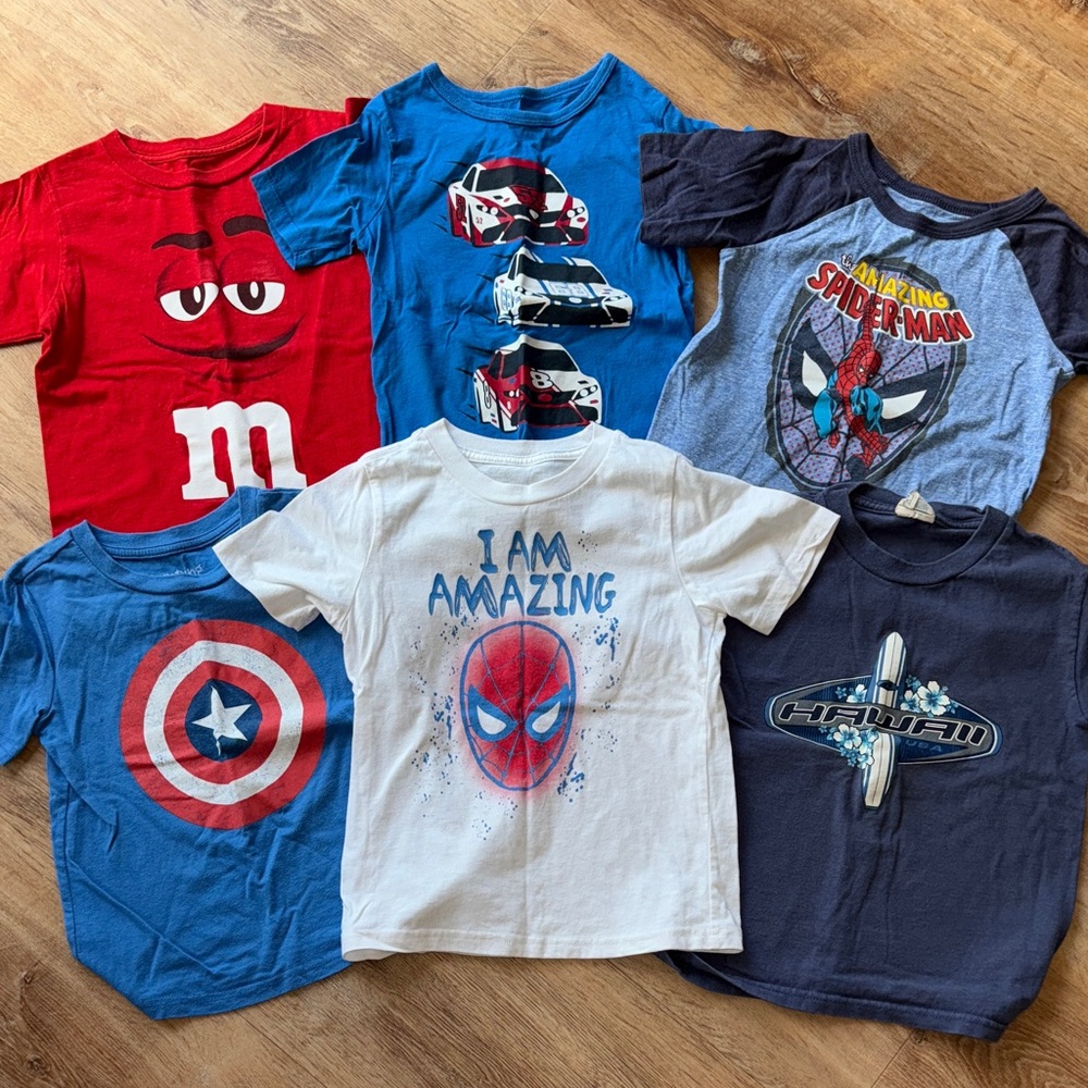 Kids 5T Graphic T-Shirts Bundle